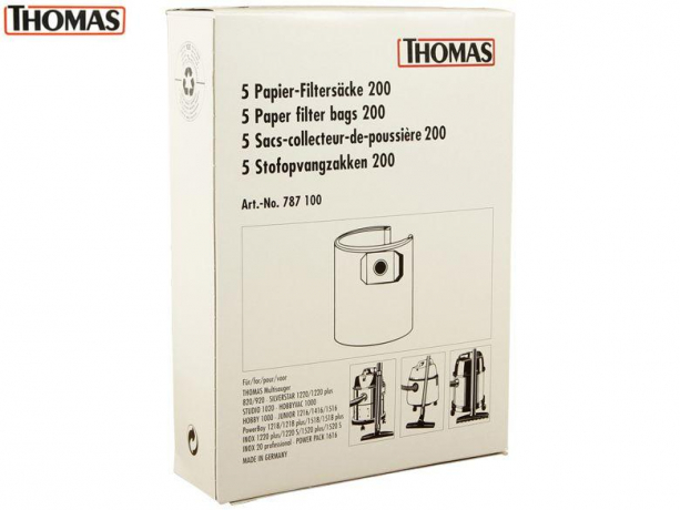 Бумажные фильтры-мешки 200