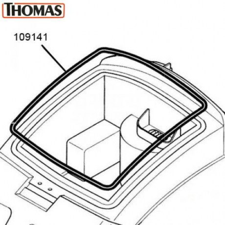 Прокладка корпуса нижняя